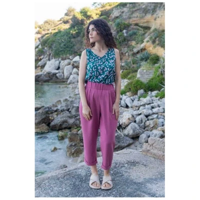 WiDDA berlin Hose Jupp in Pink aus Tencel