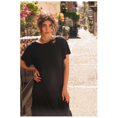 WiDDA berlin Rückenfreies Jerseykleid FARLO aus TENCEL®