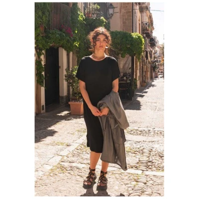 WiDDA berlin rückenfreies Jerseykleid FARLO aus ECOVERO® Jersey