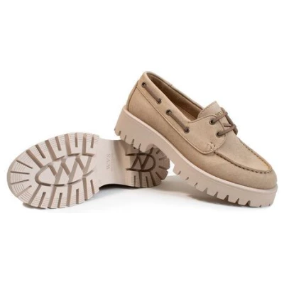 Will's Vegan Shop Track Sole Vegan Wildleder Loafers Damen