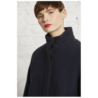Wunderwerk Damen Mantel aus Schurwolle, "O-shape coat"
