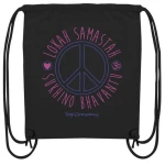 YogiCompany Lokah Samastah - rosa-blau - Turnbeutel