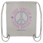 YogiCompany Lokah Samastah - rosa-blau - Turnbeutel