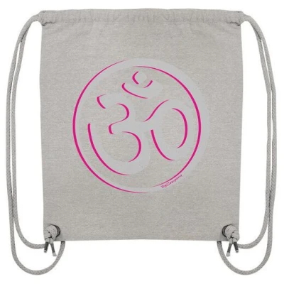 YogiCompany Om - grau-pink - Turnbeutel