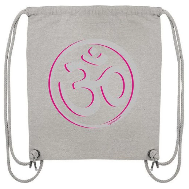 YogiCompany Om - grau-pink - Turnbeutel