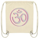 YogiCompany Om - grau-pink - Turnbeutel