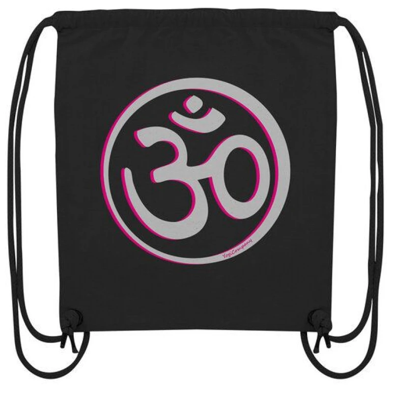 YogiCompany Om - grau-pink - Turnbeutel