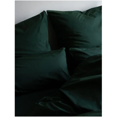 erlich textil Cotton Select Spannbettlaken für Unisex aus Baumwolle (in Umstellung) in waldgrün