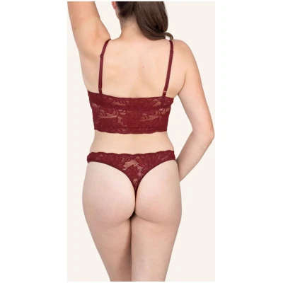 erlich textil Emilia für Frauen aus Polyamid (Q-nova®) in weinrot