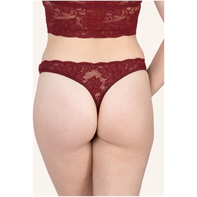 erlich textil Emilia für Frauen aus Polyamid (Q-nova®) in weinrot