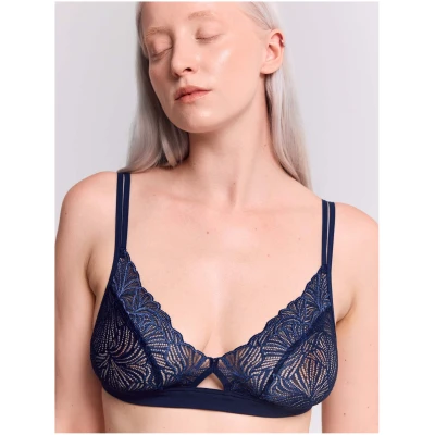 erlich textil Fluid Lace Cut-Out Bralette für Frauen aus Polyamid (recycelt)