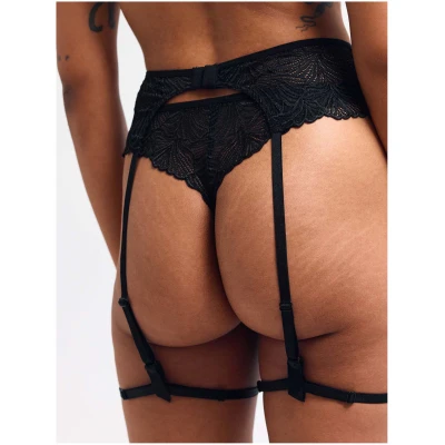 erlich textil Fluid Lace Strumpfhalter für Frauen aus Polyamid (recycelt)