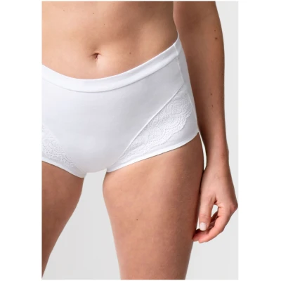 erlich textil Josepha für Frauen aus Baumwolle (in Umstellung) in weiß