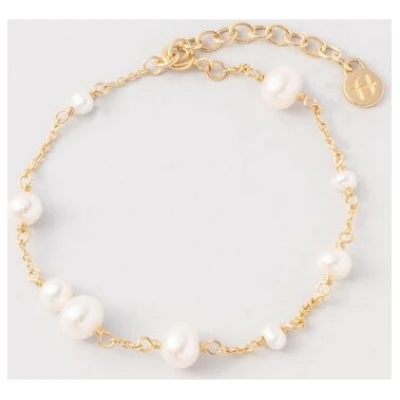 fejn jewelry Armband 'station pearl' mit Süßwasserperlen