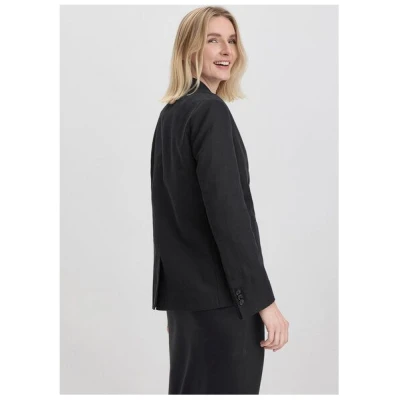 hessnatur Blazer Relaxed aus Bio-Baumwolle mit Leinen