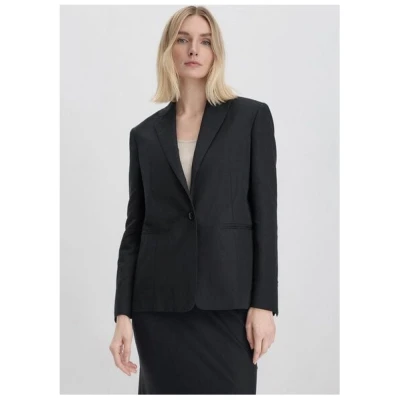 hessnatur Blazer Relaxed aus Bio-Baumwolle mit Leinen