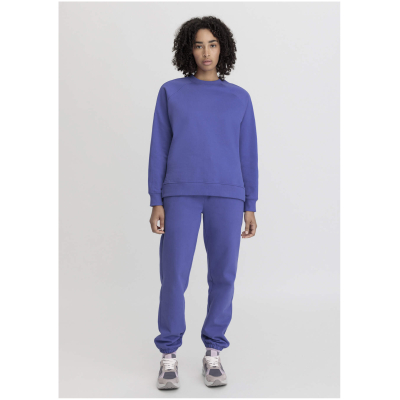 hessnatur Damen Sweatshirt Oversize aus Bio-Baumwolle - blau - Größe S