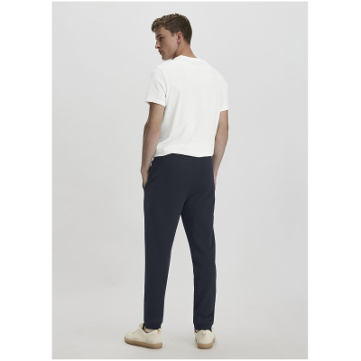 hessnatur Herren Sweathose TRIAS Relaxed aus Bio-Baumwolle - blau - Größe 46