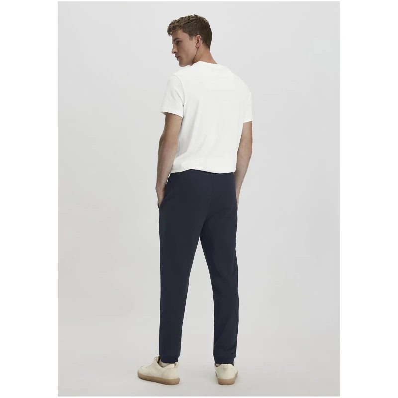 hessnatur Herren Sweathose TRIAS Relaxed aus Bio-Baumwolle - blau - Größe 46