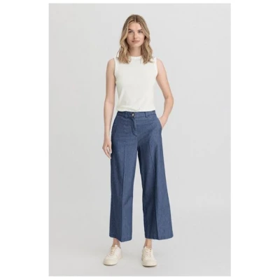 hessnatur Jeans Culotte Regular aus reinem Bio-Denim