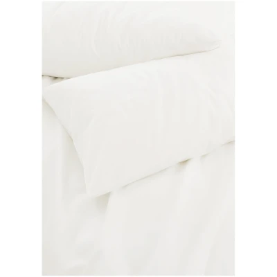 hessnatur Satin Bettwäsche-Set aus Bio-Baumwolle - weiß - Größe 240x220 / 2x80x80 cm