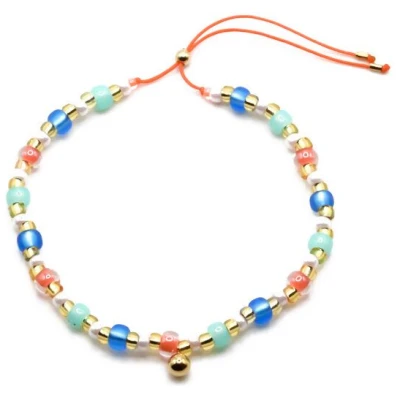 juni Sommer Perlenarmband "Amalfi" pastell