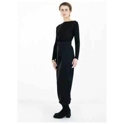 keijn Hose AdoTAEK - Knöchellange Tencel-Twill Hose mit Teilungsnähten & elastischem Bund