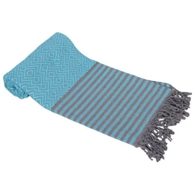A&R Textile A&R Hamamtuch Saunatuch Strandtuch Badetuch "Kusadasi" Handtuch mehrfarbig 100 x 180 cm