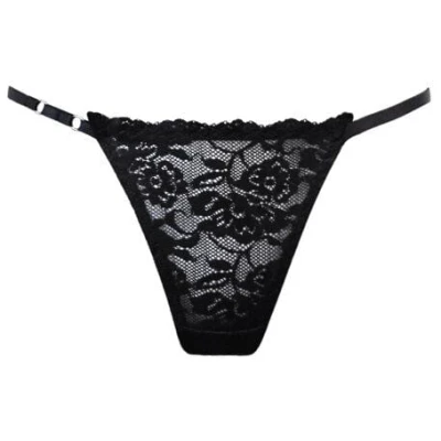 Anekdot Slip Black Amber String
