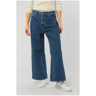 Ariel Wide Leg Jeans aus Bio Baumwolle, Baumwolle
