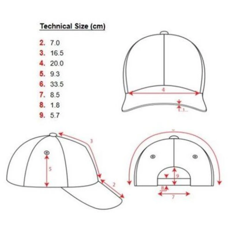 Atlantis Headwear Atlantis Herren Cap mit unstrukturierter Krone erhätlich in 10 Farben