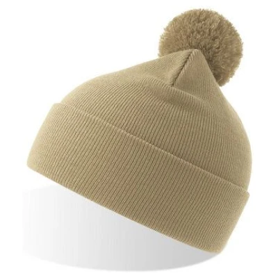 Atlantis Headwear Atlantis Wind Beanie Mütze Bommelmützen einfarbig 8 Farben