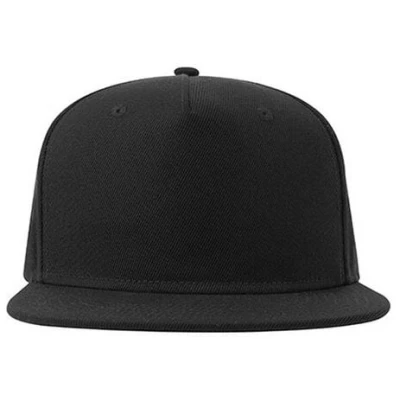 Atlantis Headwear Atlantis recycelte Flat-Cap mit Kunststoffverschluss