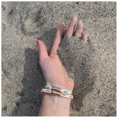 BRACENET Ibiza Armband aus Fischernetz