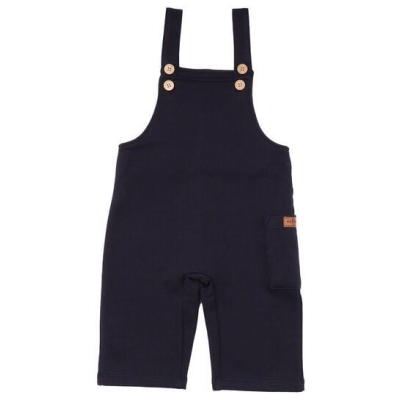 Baby Strampler Bio Baumwolle Dunkelblau Walkiddy - Nachhaltig, GOTS-zertifiziert, ärmellos, umweltfreundlich, komfortabel, elastisch