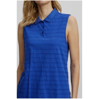 Bluse aus Ajour-Jersey