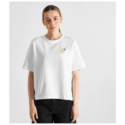 DEDICATED T-Shirt Vadstena Lemon Branch - White