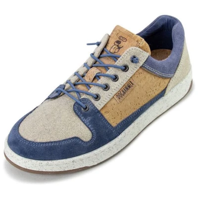 Doghammer Nachhaltiger Sneaker für Herren mit recyceltem Kork - Natural Commuter indigo