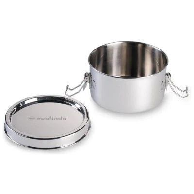 Ecolinda "DAILY" 700ml - Handgefertigte, Auslaufsichere Edelstahl Lunchbox