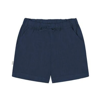 FUXBAU Männer Leinenshorts