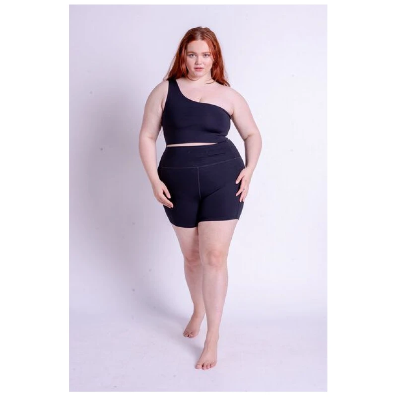 Girlfriend Collective Shorts - Run Shorts High-Rise - aus recyceltem Polyester