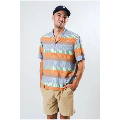 Hemd Mediterranean Aloha Orange