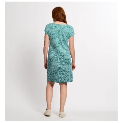 Jacquard- Strickkleid, bergsee gemustert 36/38