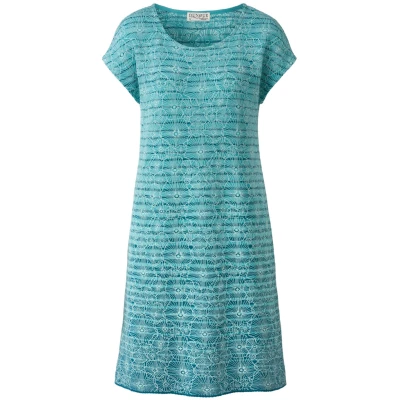 Jacquard- Strickkleid, bergsee gemustert 36/38