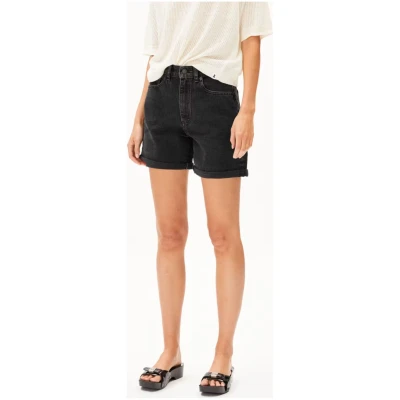 Jeansshorts Sheaari Ebony Black