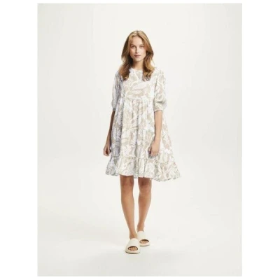 KnowledgeCotton Apparel A-Linien Kleid- Seabreeze Print- aus Tencel