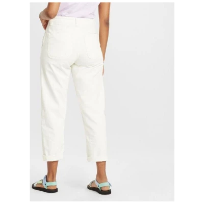 KnowledgeCotton Apparel Cropped Mom Jeans - CALLA - aus Biobaumwolle
