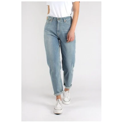 Kuyichi Jeans Loose Tapered Fit mit hohem Bund und schmalzulaufendem Bein - Nora
