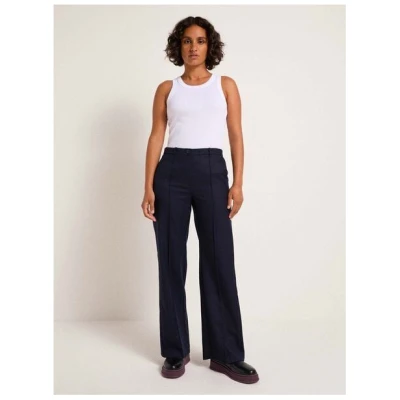 LANIUS Marlenehose aus Bio-Schurwolle