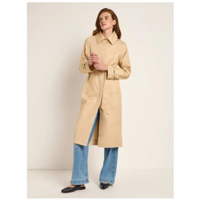 LANIUS Trenchcoat (OCS) aus TENCEL Lyocell und Bio-Baumwolle